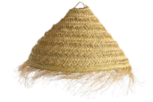 AB03 _ Abatjour de Palhinha com franjas Grande Abatjour de Palhinha com Franjas Grande