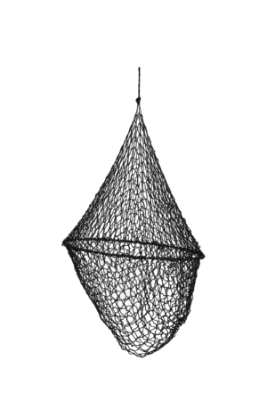 AB16 _ Abatjour em rede larga preta Abatjour em Rede Larga Preta