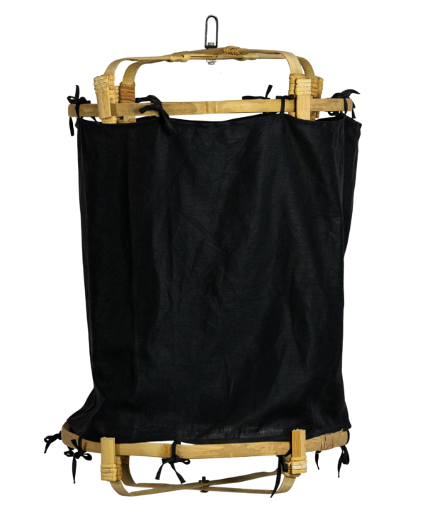 Abatjour em Linho Preto