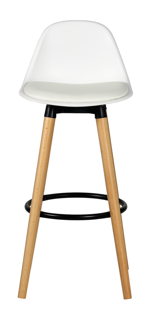 Banco Alto Branco com Encosto