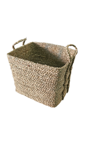 Cesta de Verga Decorativa