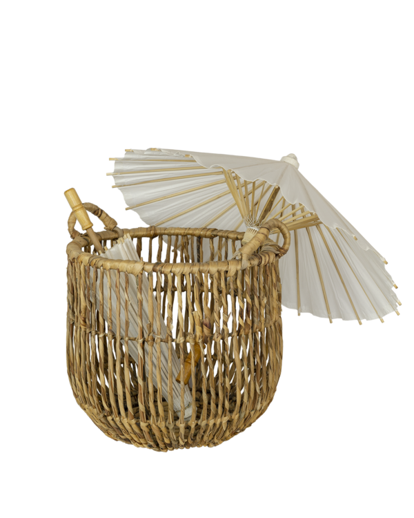 Cesta de Verga Decorativa