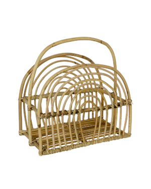 Cesta Decorativa de Bambu