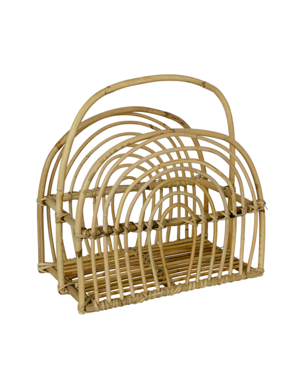 Cesta Decorativa de Bambu