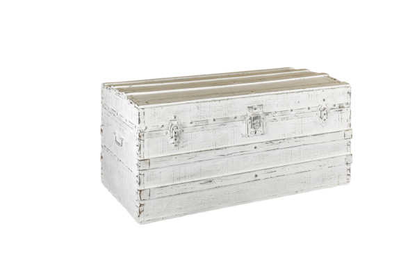 Baú Decorativo Branco