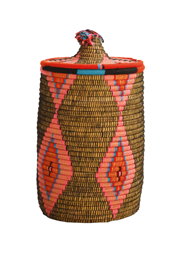 Cesto Decorativo Rosa