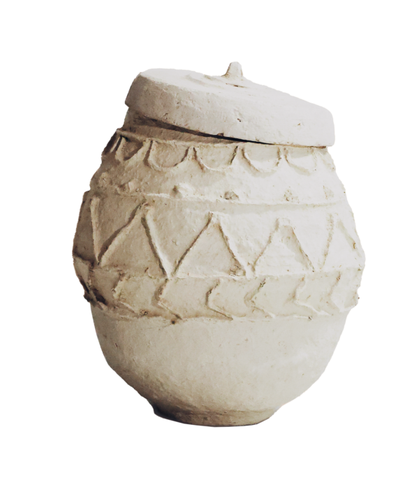 Cesto Decorativo Branco