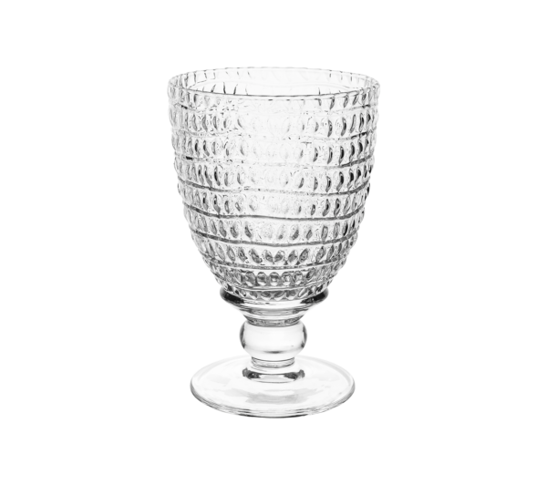 Copo de Água Transparente com Gotas