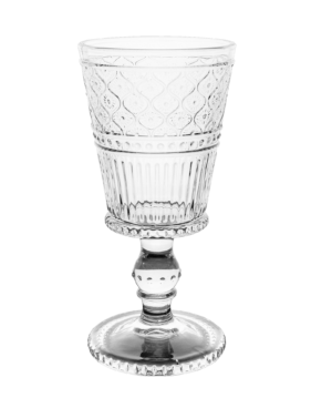 G12 _ Copo de Água Transparente Étnico Copo de Água Transparente Étnico