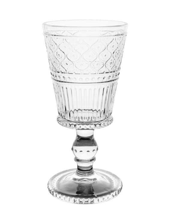 Copo de Água Transparente Étnico