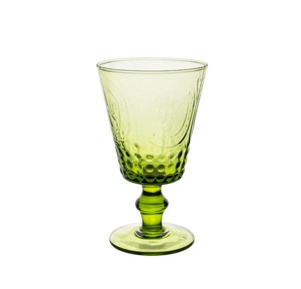 Copo de Água Verde Vintage