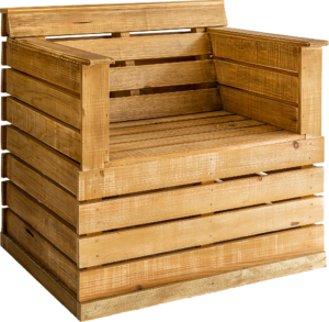 Poltrona de Madeira L01.1