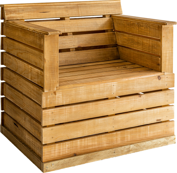 Poltrona de Madeira L01.1