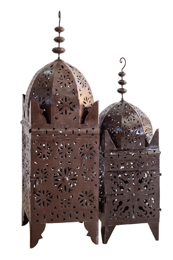 Lanterna Gigante Decorativa Marroquina (Set de 2)