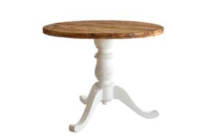 Mesa Decorativa Pe de Galo Branca MD23