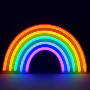 Neon Arco-íris 30 x 16cm Neon - Arco-íris 30x16cm