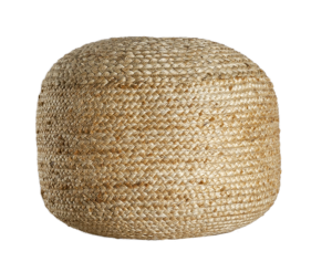Puff de juta redondo P09