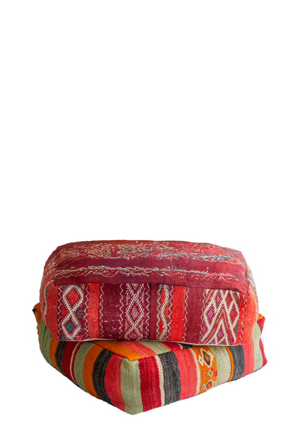 Puffs gigantes marroquinos P14-e-P15