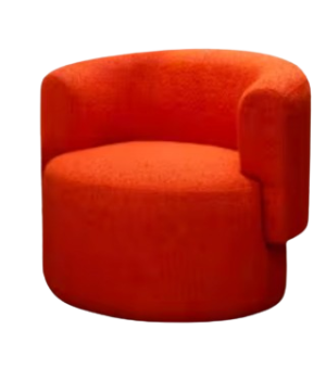 Poltrona-de-boucle-laranja Poltrona-de-boucle-laranja