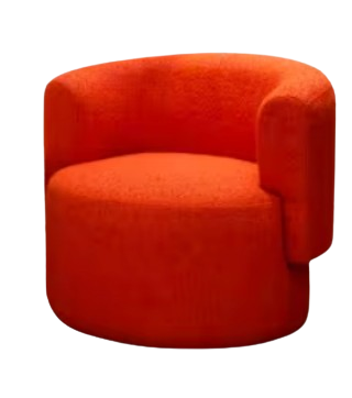 Poltrona-de-boucle-laranja