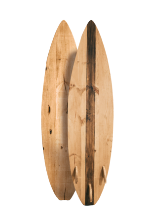 Prancha de Surf Decorativa em Madeira