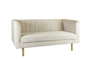 Sofa Veludo Bege S02