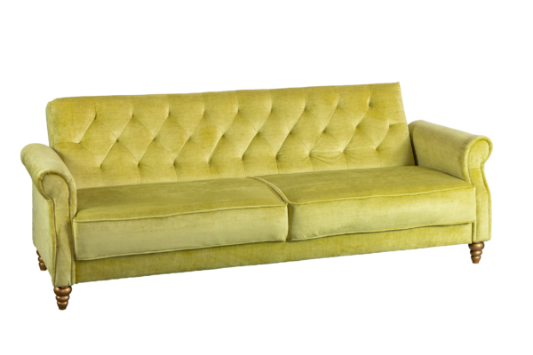 Sofa De Veludo Verde S06