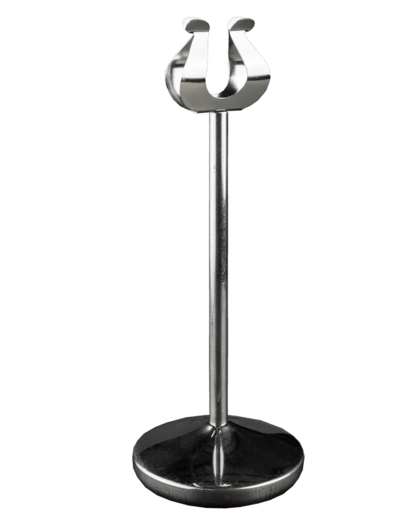 Pin de Numeração de Mesa Prateado