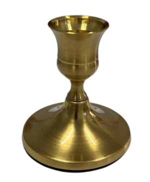 Suporte Dourado para Vela