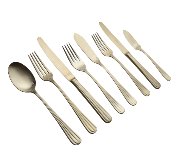 Talheres Dourado Clássico